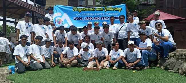 Outbound dan team building di Hambalang Sentul